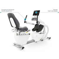Dyaco 4.0S PT Seated Recumbent Stepper