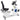 Dyaco 7.0R MED Rehabilitation Recumbent Bike