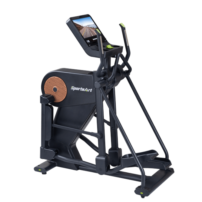 SportsArt E866 Status Series Elliptical Cross Trainer with 16" TouchScreen