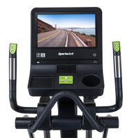 SportsArt E876 Status Series Elliptical Cross Trainer with 16" TouchScreen