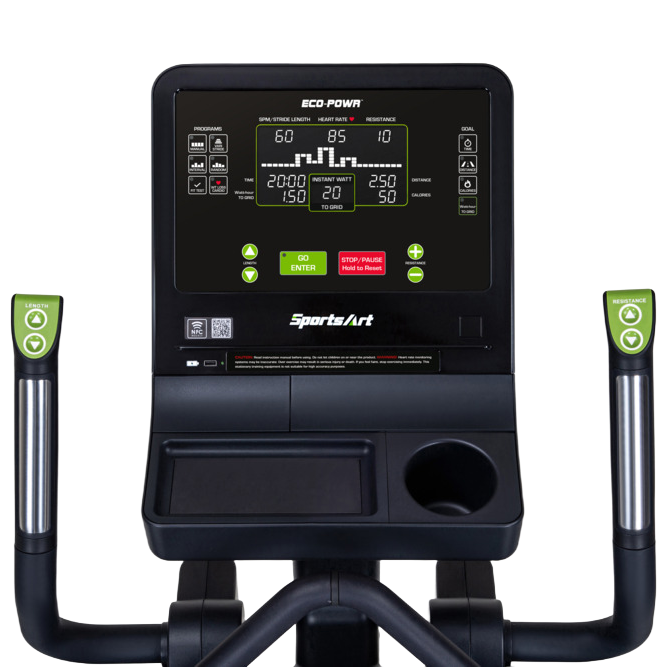 SportsArt G874 ECO-POWR Elite Series Elliptical