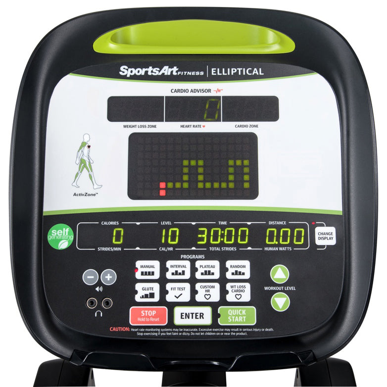 SportsArt E835 Foundation Series Elliptical Cross Trainer