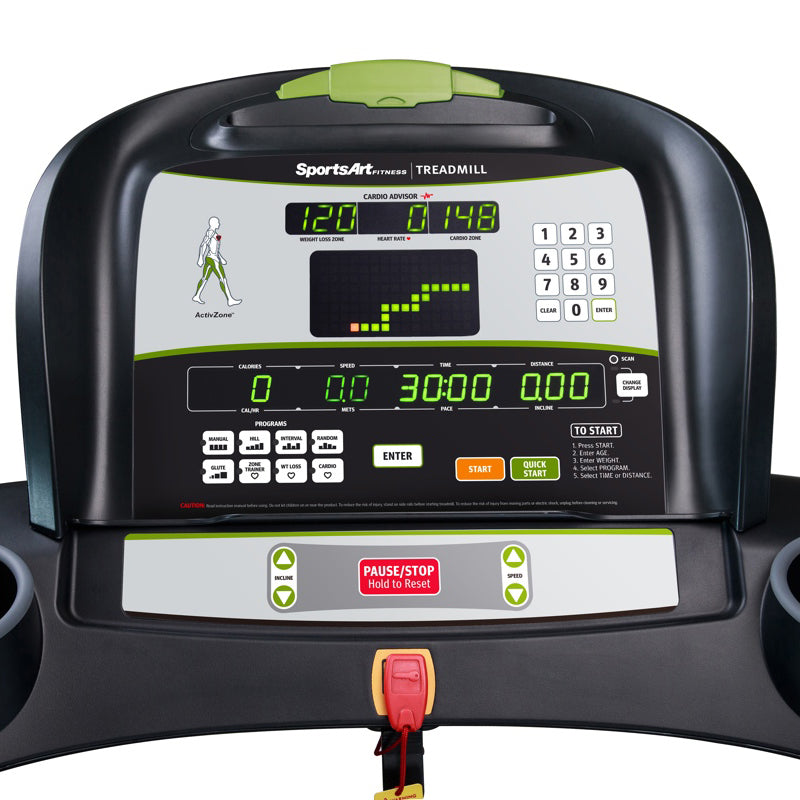 SportsArt T615 Treadmill with Medical Handrails