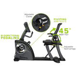 SportsArt C521M Medical Series Recumbent Bike
